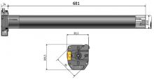 SOMFY Einsteckantrieb LT60 120/12 Taurus NHK