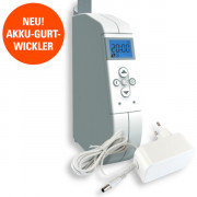 WIR eWickler eW320 Akku-Gurtwickler Comfort Aufputz für 23 mm Gurtband inkl. Netzteil WIR Gurtwickler Aufputz